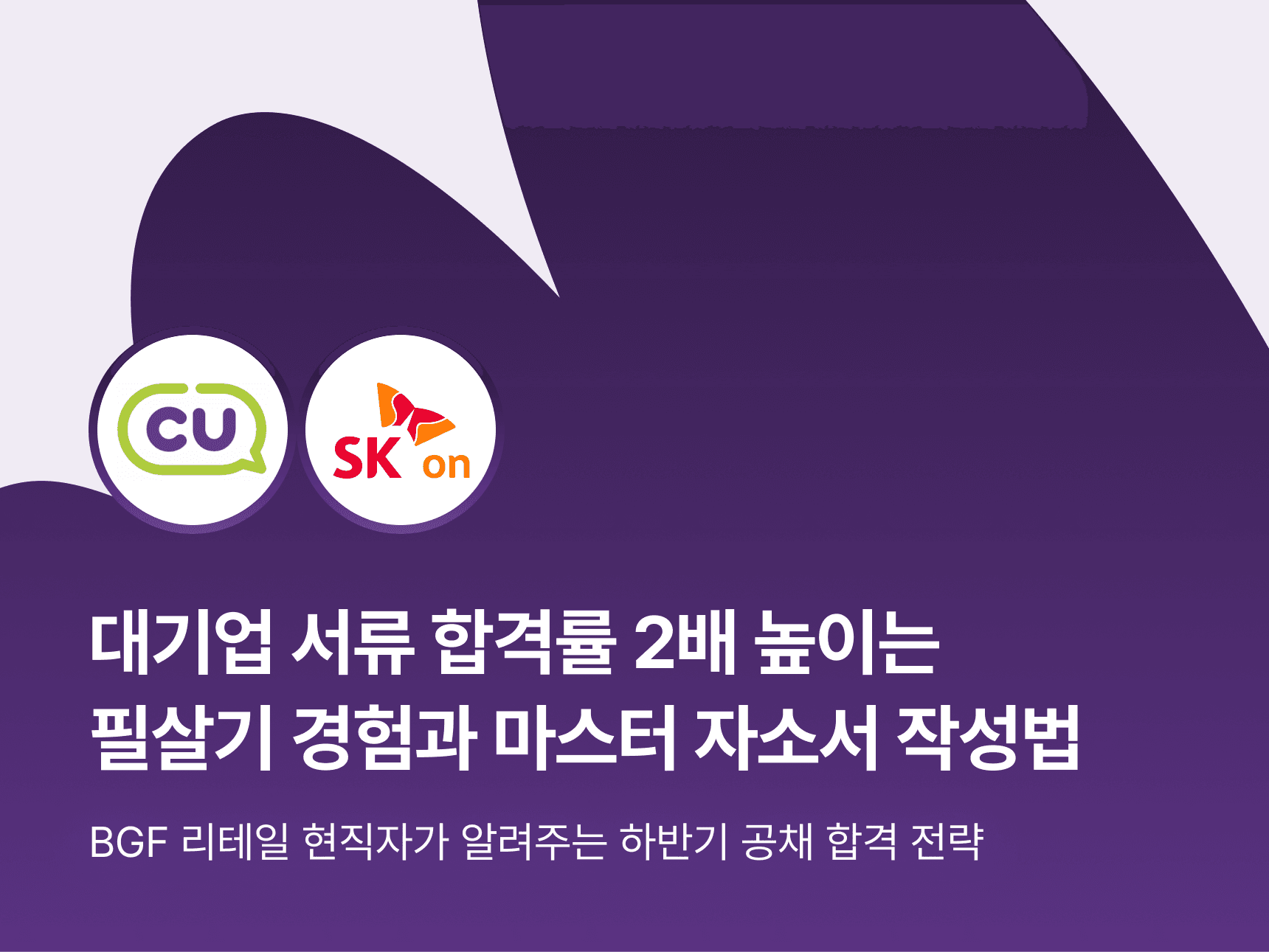 대기업 서류 합격률 2배 높이는 필살기 경험과 마스터 자소서 작성법